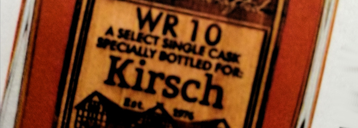 Mhoba Rum WR10 Select Single Cask for Kirsch Import Titel